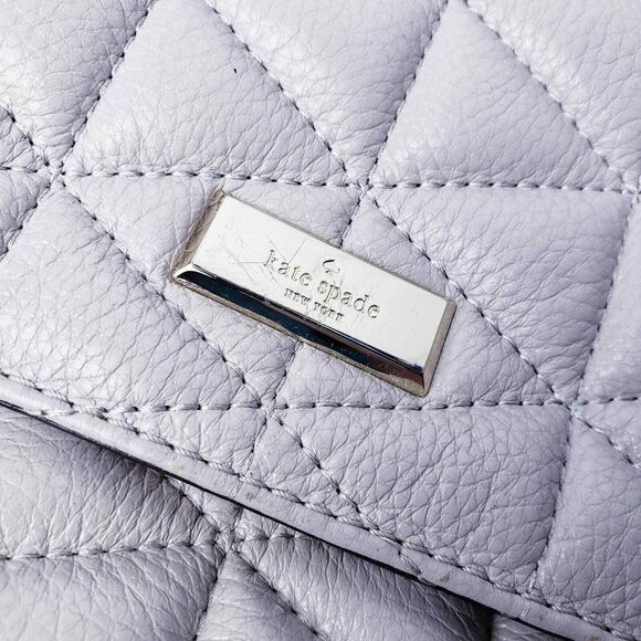 Kate Spade Eliza Emery Court Class Shoulder Bag Mousse Frosting Leather WKRU3909 - Picture 8 of 13